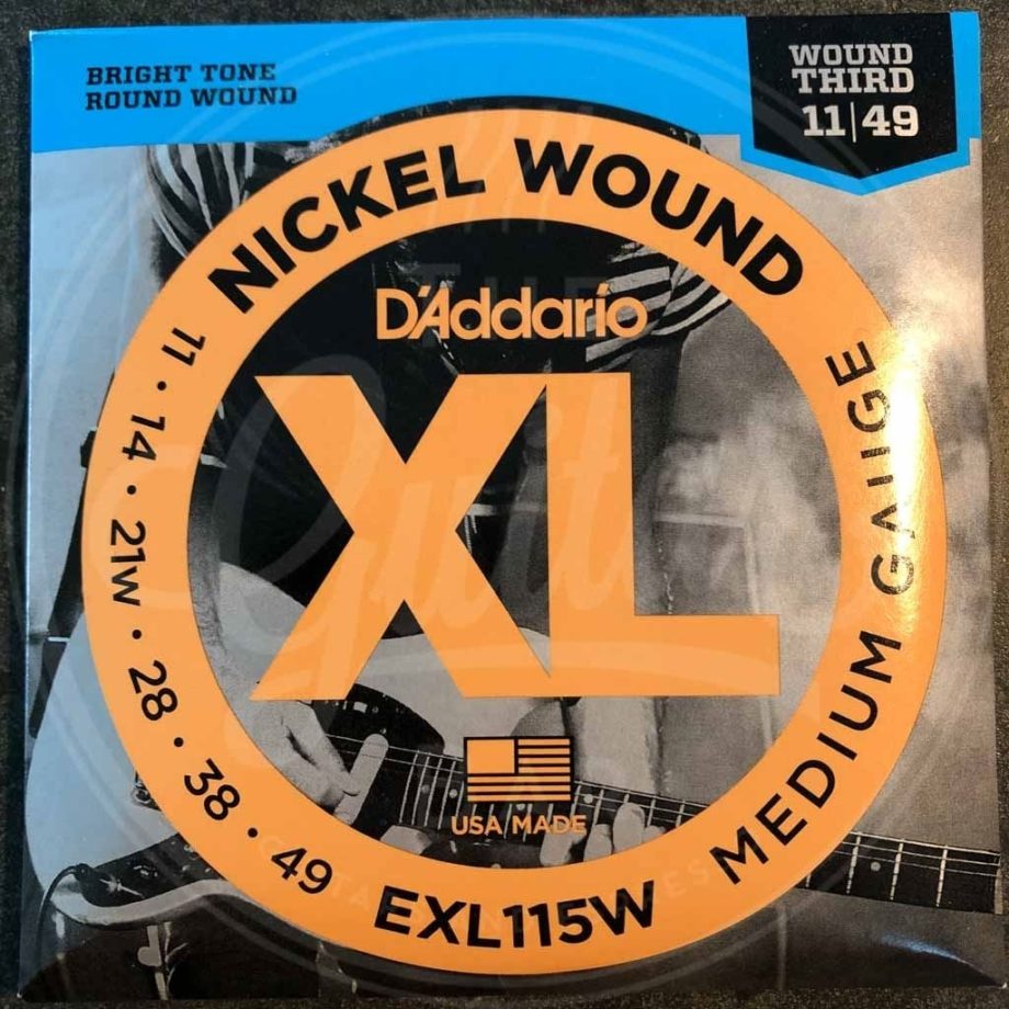 D'Addario nickel wound electric strings - various sets