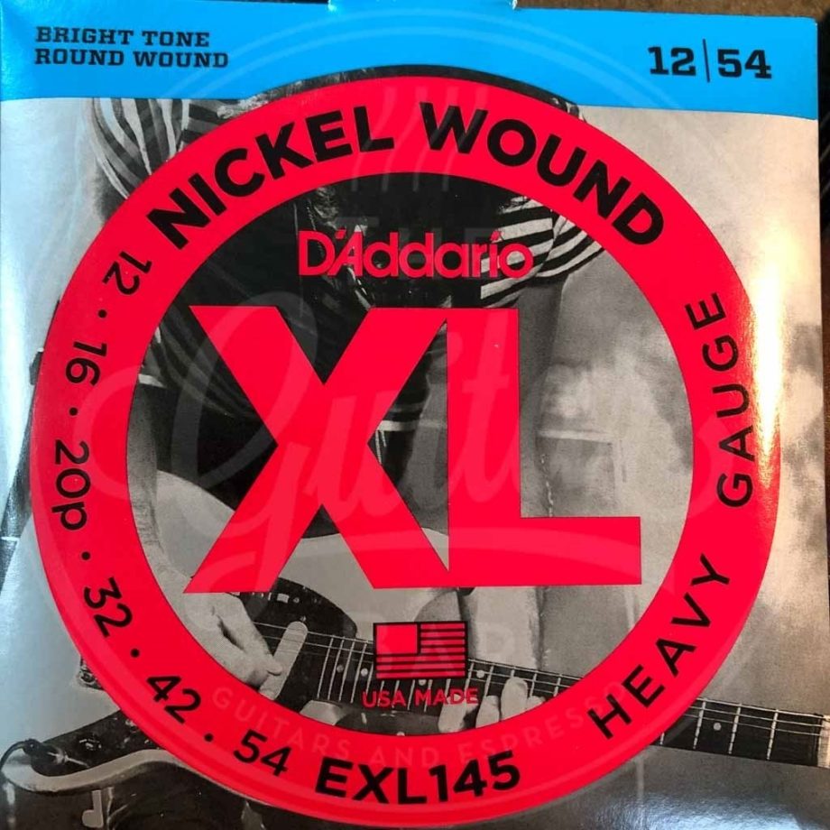 D'Addario nickel wound electric strings - various sets