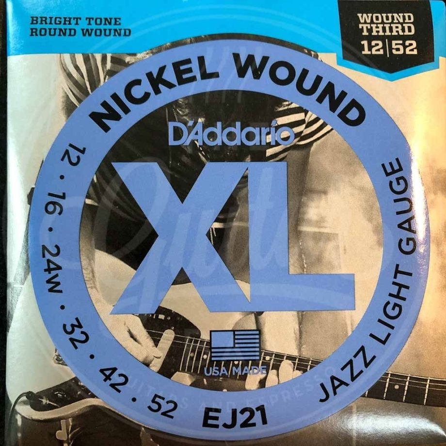 D'Addario nickel wound electric strings - various sets