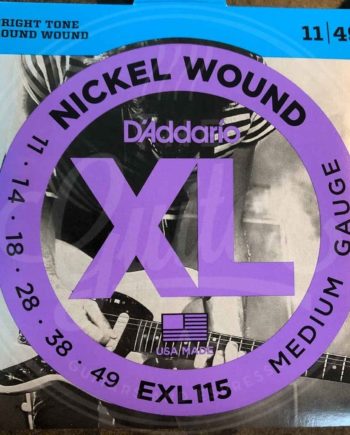 D'Addario nickel wound electric strings - various sets