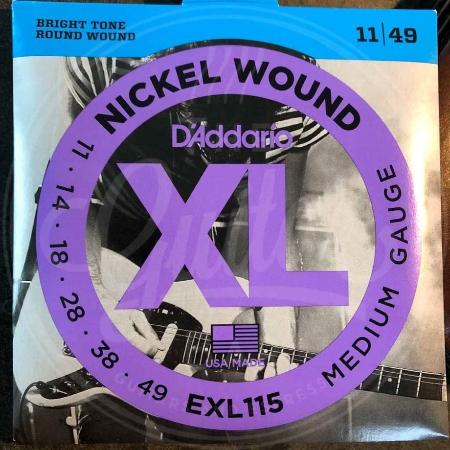 D'Addario nickel wound electric strings - various sets