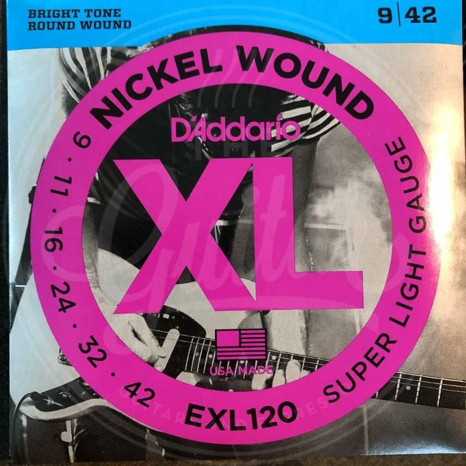 D'Addario nickel wound electric strings - various sets