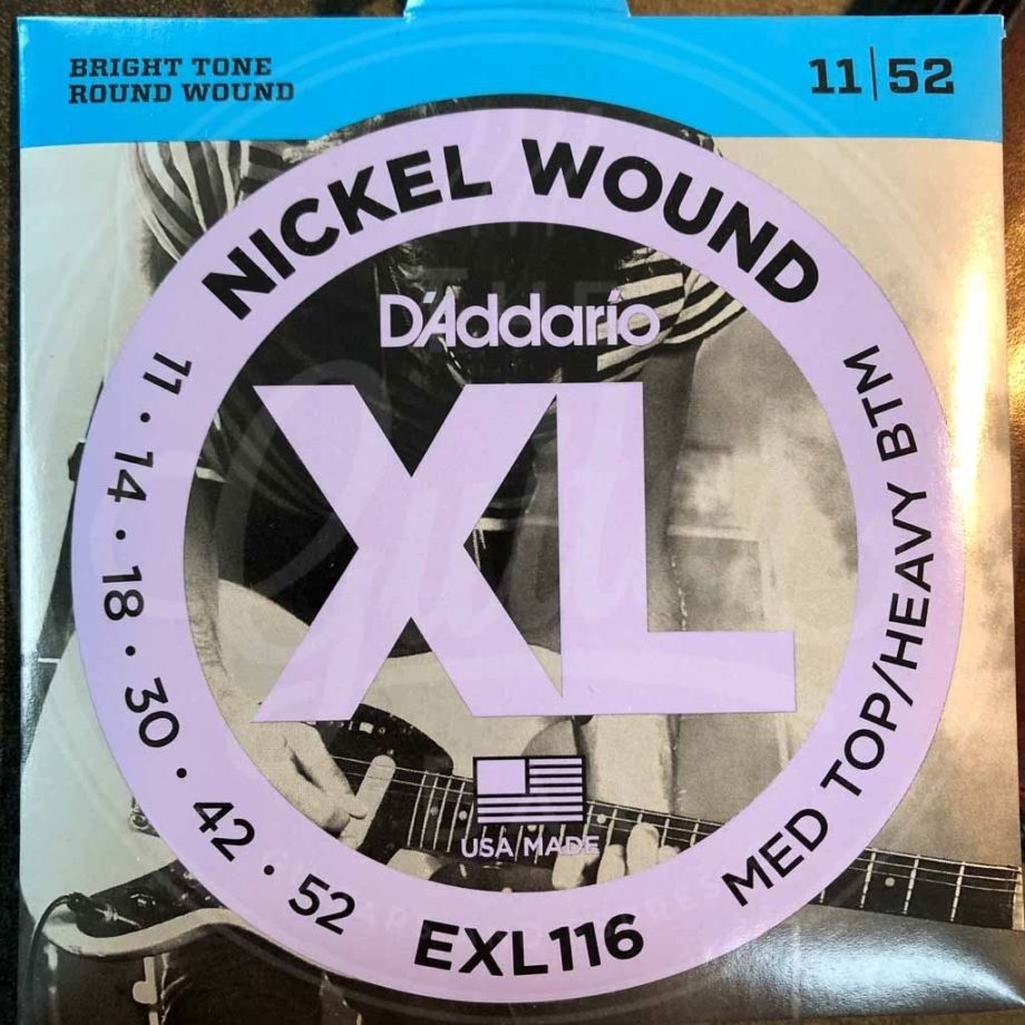 D'Addario nickel wound electric strings - various sets