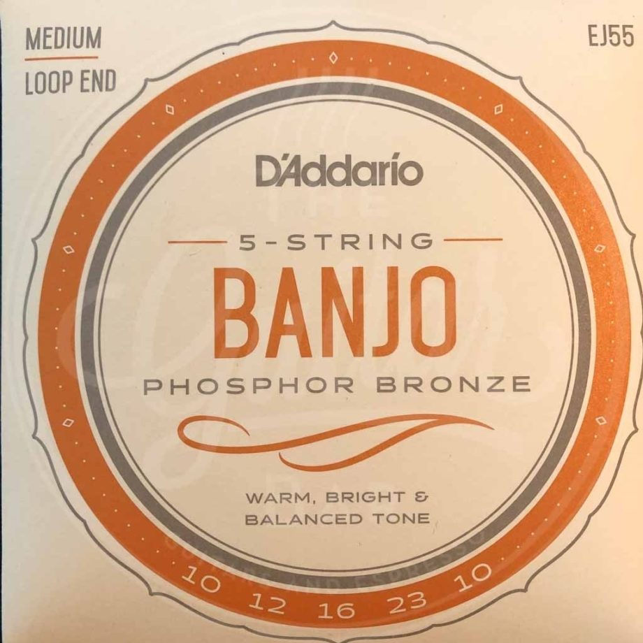 D'Addario 5-string banjo snaren fosfor brons !9-11-13-20-9
