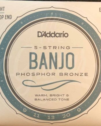 D'Addario 5-string banjo snaren fosfor brons !9-11-13-20-9