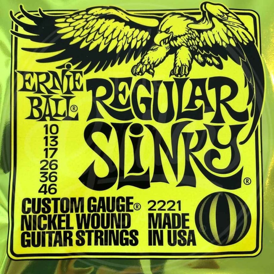 Ernie Ball nickel plated steel E-Guitar - various sets