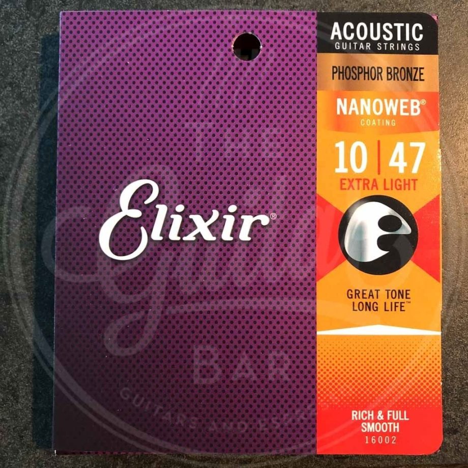 Elixir acoustic nanoweb - various sets