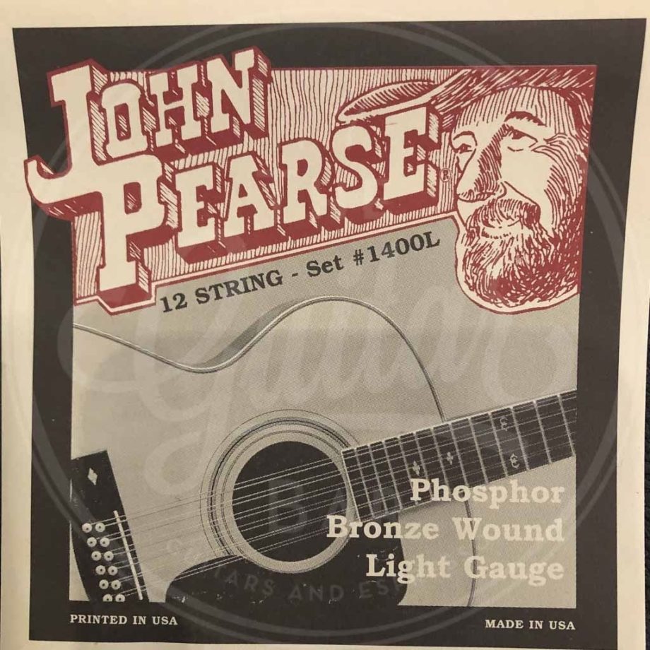 John Pearse Strings 1400L Phosphor Bronze & silk wound 12string