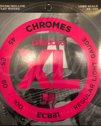 D'Addario Bassnaren XL Chromes Flat Wound - various sets