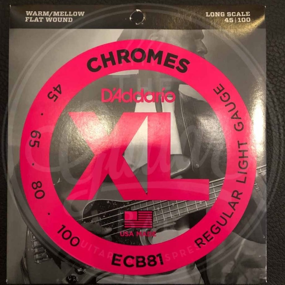 D'Addario Bassnaren XL Chromes Flat Wound - various sets