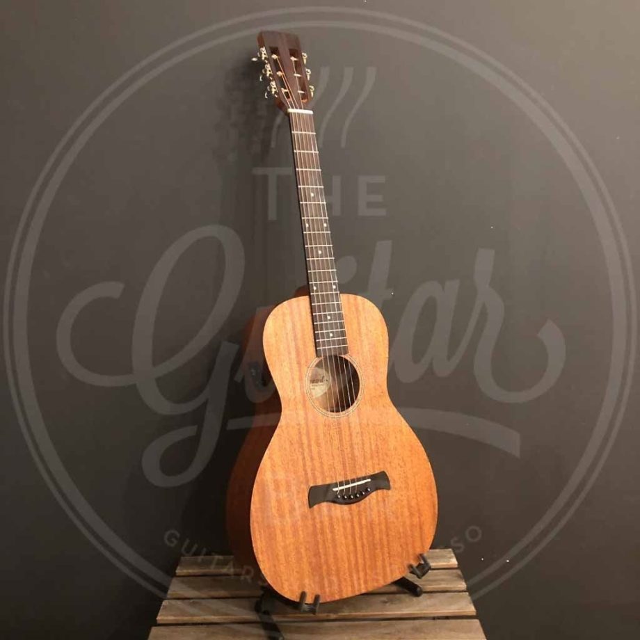 Richwood Master Series handmade parlor guitar, solid mahogany