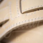 Kaffa guitarstrap softly cream - leather