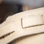 Kaffa guitarstrap softly cream - leather
