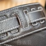Kaffa guitarstrap simply dark brown - leather