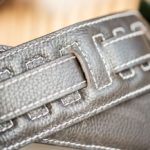 Kaffa guitarstrap simply dark brown - leather