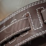 Kaffa guitarstrap softly brown- leather