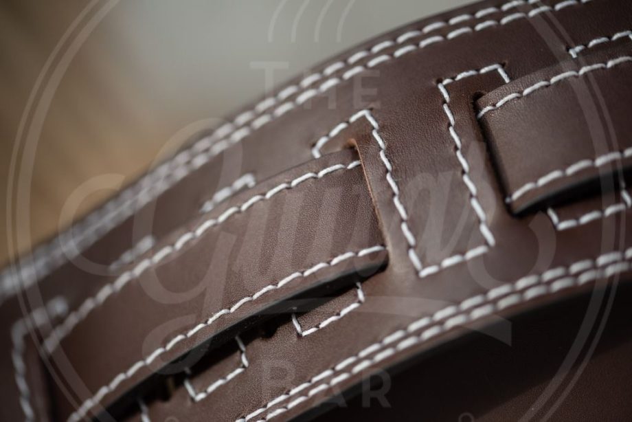 Kaffa guitarstrap softly brown- leather