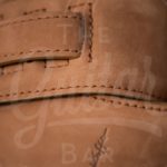 Kaffa guitarstrap sueade light brown - leather