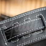 Kaffa guitarstrap softly black - leather