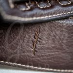 Kaffa guitarstrap buffalo dark brown - leather