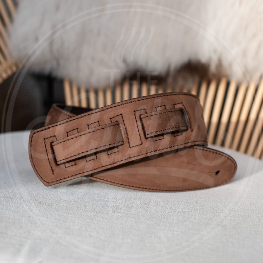Kaffa guitarstrap suede - leather / various colours