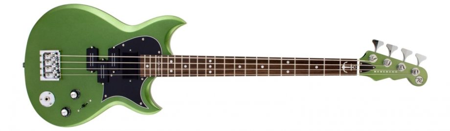 Reverend Wattplower II satin emerald green incl TKL case