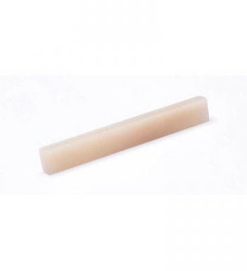 Boston top nut for electric guitar, unbleached bone,43,3x5,7x3,5mm.