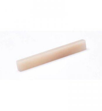 Boston top nut for electric guitar, bone, 43x5,7x3,5mm