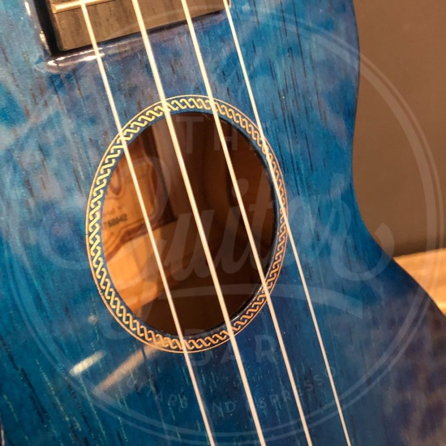 Mahalo concert ukulele transparant blue