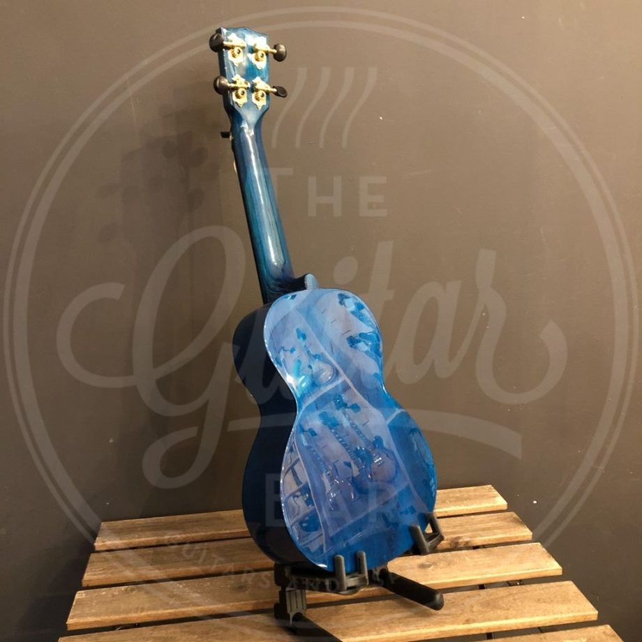 Mahalo concert ukulele transparant blue