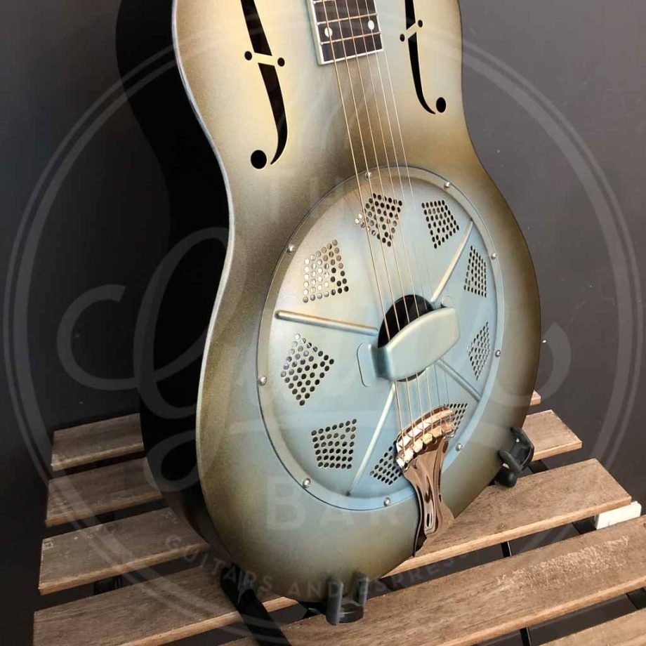 Royall steel body single cone resonator PONY BOY, 12 frets antique finish, with softcase