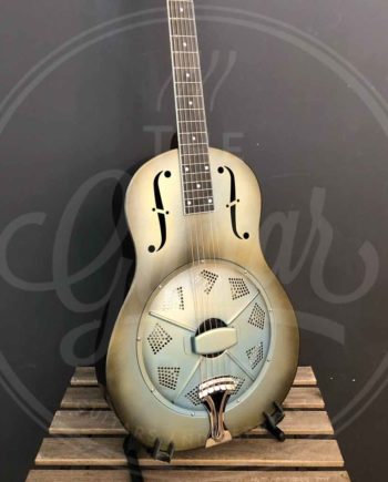 Royall steel body single cone resonator PONY BOY, 12 frets antique finish, with softcase