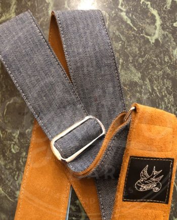 Jaykco Casey Jones Engineer Denim Guitar Strap