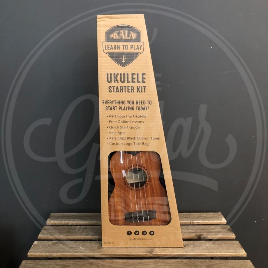 Kala Learn To Play Ukulele, Starter kit incl bag