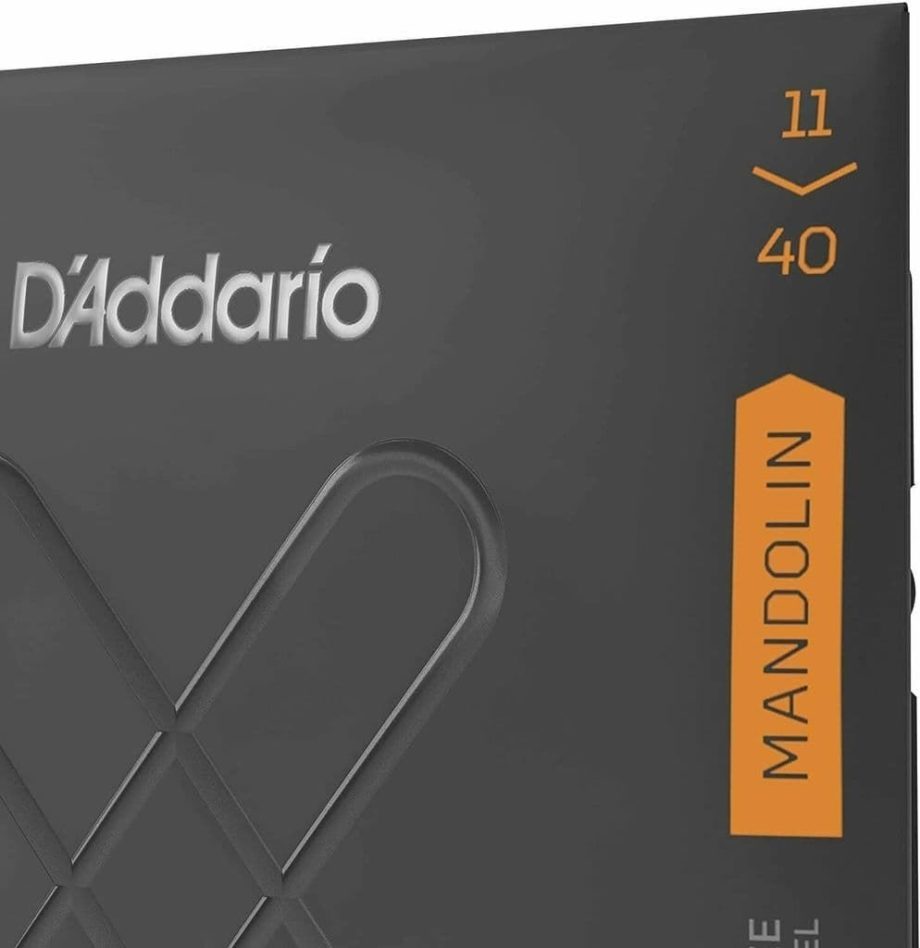 D'Addario XTM1140 XT Phosphor Bronze Mandolin Strings, Medium, 11-40