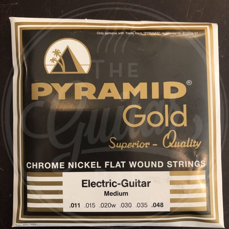 Pyramid gold flatwound 11/48