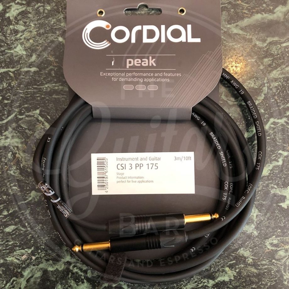 Cordial Peak - various lenghts with straight or angle jacks