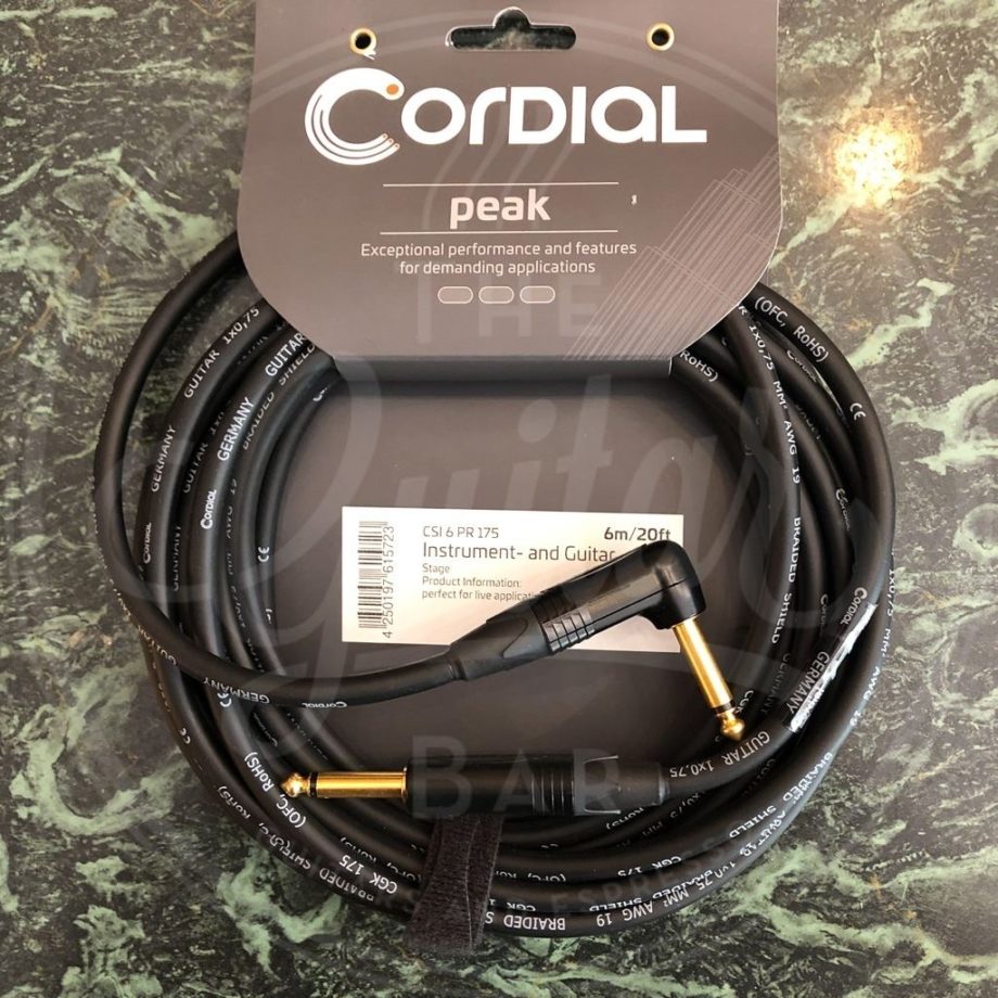Cordial Peak - various lenghts with straight or angle jacks