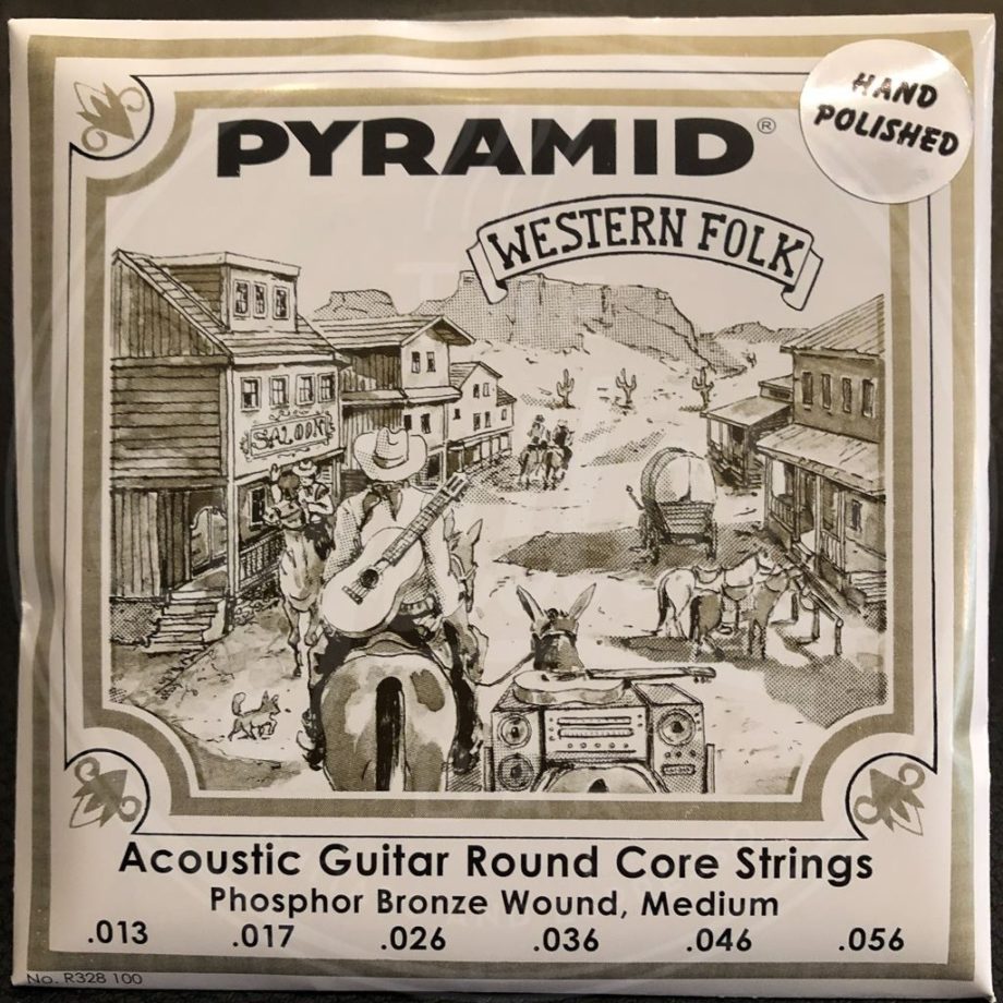 Pyramid acoustic roundcore hand polished