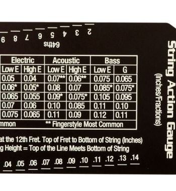 MUSIC NOMAD Precision String Action Gauge - MN602