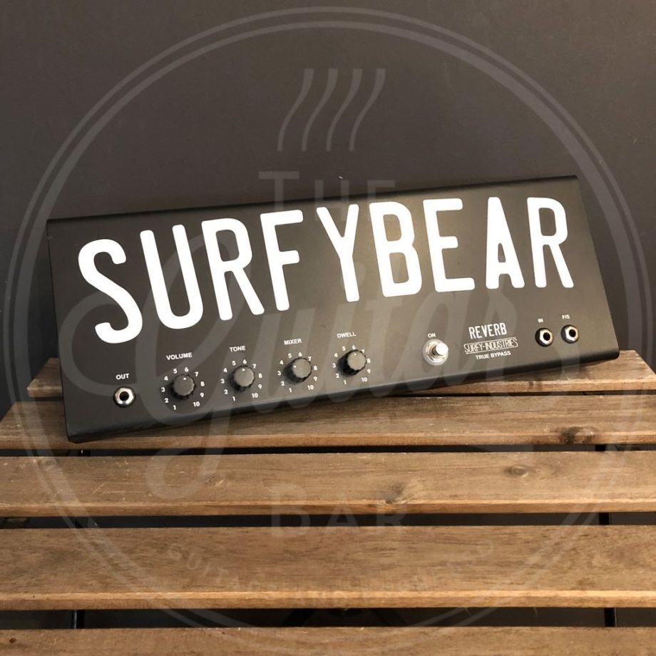 SurfyBear Pedal Metal Black (V1.2) w/ SurfyPan