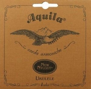 Aquila Nylgut soprano ukulele string set, regular tuning, G-C-E-A