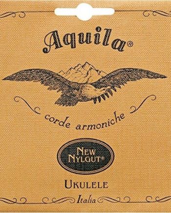 Aquila Nylgut baritone ukulele string set, low D-tuning, D-G-B-E (wnd D & G)