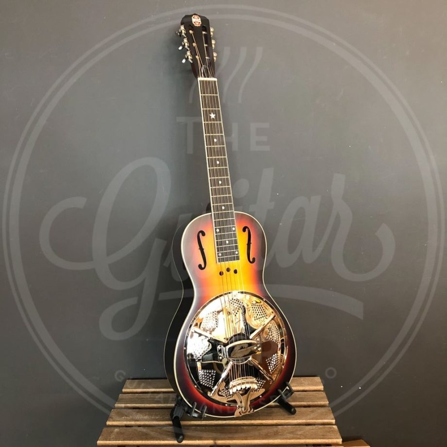 Republic Miniolian resonator Sunburst incl softcase