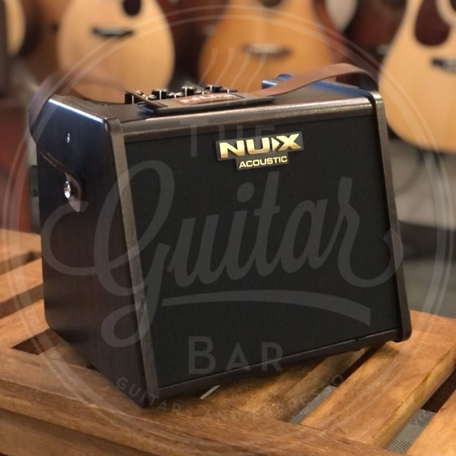 NUX rechargeable battery acoustic guitar amplifier
