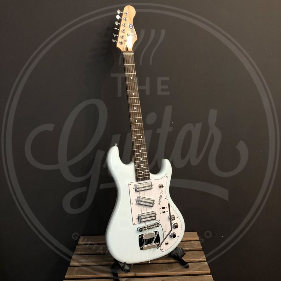 Rapier 33 Electric Guitar ~ Daphne Blue