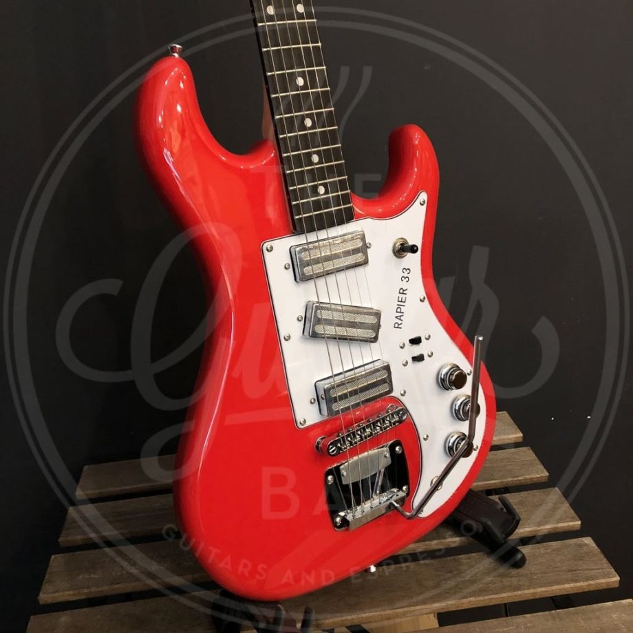 Rapier 33 Electric Guitar ~ Fiesta Red