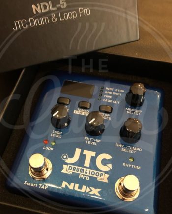 Nux Verdugo Series dual switch looper pedal DRUM & LOOP PRO