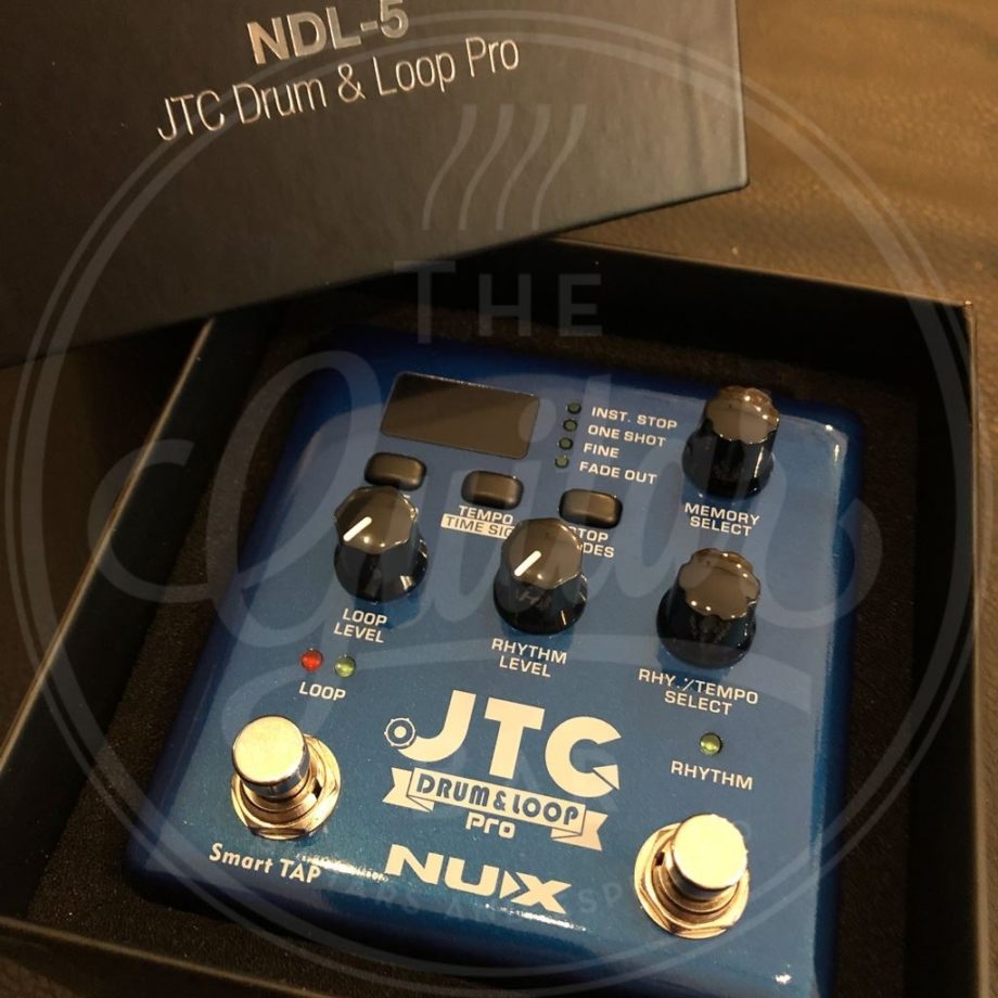 Nux Verdugo Series dual switch looper pedal DRUM & LOOP PRO