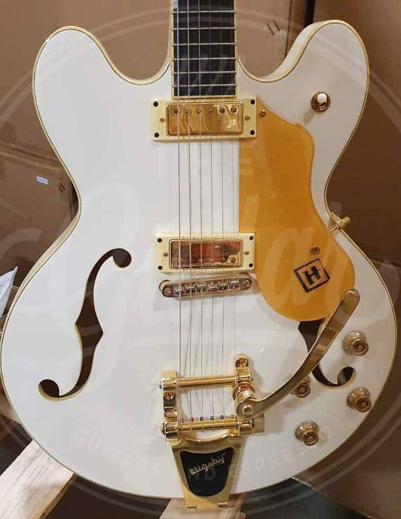 Hanson Chicagoan White Pearl with Bigsby